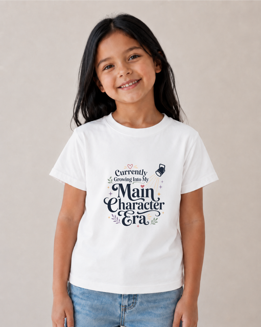 Main Character Era | Kids Crew T-Shirt