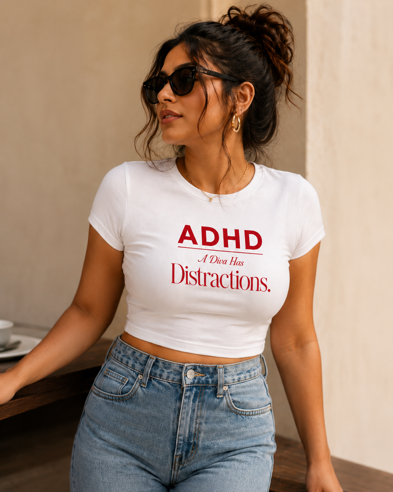 ADHD Female Baby Tee