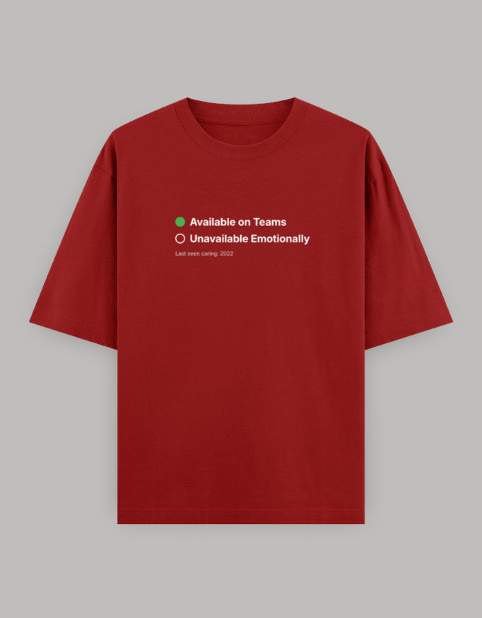 Available on Teams | Oversized T-Shirt