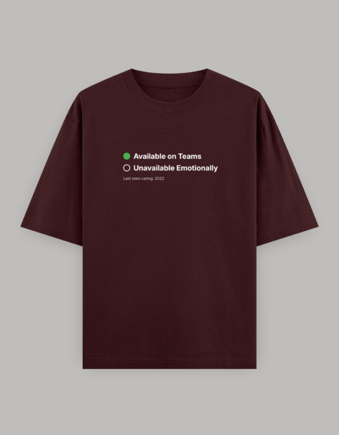 Available on Teams | Oversized T-Shirt